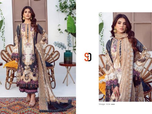 Vintage Vol 10 By Shraddha Pakistani Dress Material Catalog